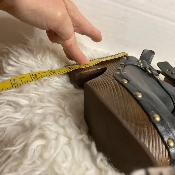 Kork-ease Studded Ankle strap clogs ( Bette style) 6 - Picture 8 of 12